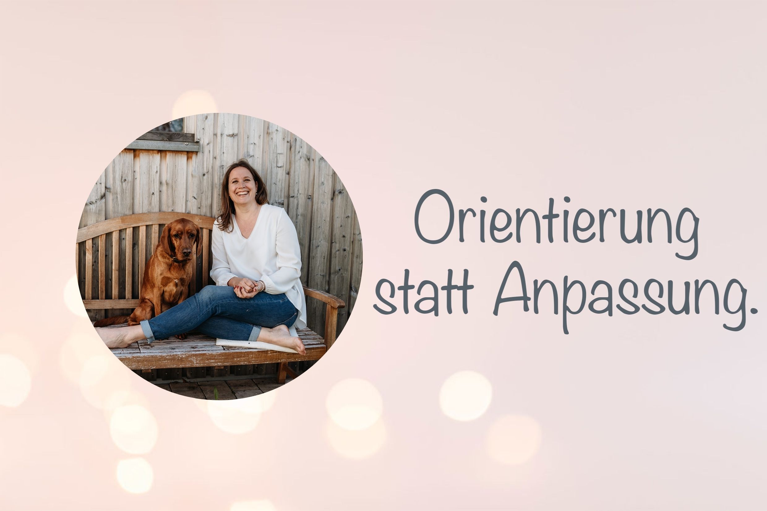 Symbolbild für innere Stabilität – eine Person blickt ruhig in einen dichten, bewegten Wald